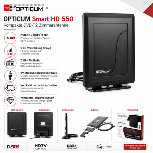Opticum smart 550 dvbt2 - smart,